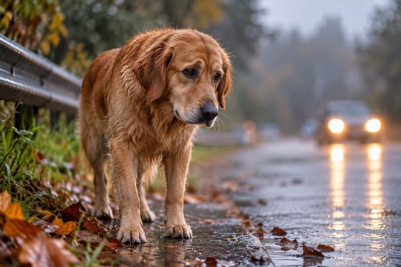 Recherche d'animal disparu